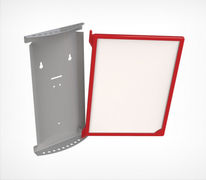 Перекидные информационные системы предлагаем купить в Москве. Изготовление рекламных материалов из оргстекла любой сложности. Основание настенное 'INFOLINE' - полный каталог на сайте.