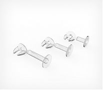 Крепление рекламной продукции, Винты заклепки соединители, Винт и гайка с ушками VIKING SCREW- полный каталог на сайте. Изготовление и продажа Винт и гайка с ушками VIKING SCREW высокого качества. 